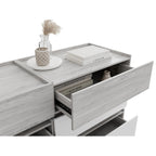 Tiroir de rangement large - Gris & Gris